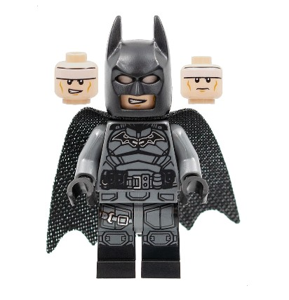 Lego Minifigür Batman Dark Bluish Gray Suit with Batarang sh786
