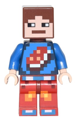 Lego Minifigür Minecraft Skin min040
