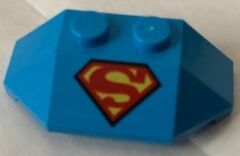 Lego Minifigür Supergirl with Superman S Logo Short Legs sh0483