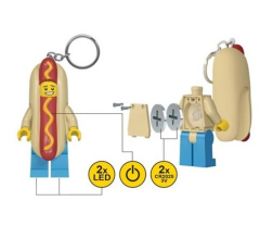 Lego Led Anahtarlık Hotdog Guy