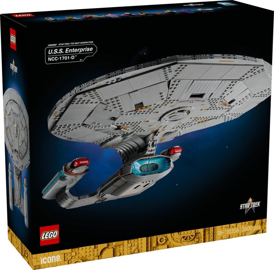 Lego icons Star Trek: U.S.S. Enterprise NCC-1701-D 10356