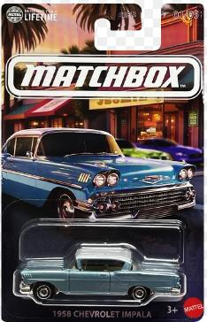 Matchbox Classic Muscle Cars 1958 Chevrolet impala JCG43