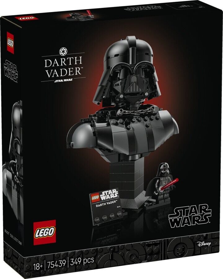 Lego Star Wars Darth Vader Büstü 75439