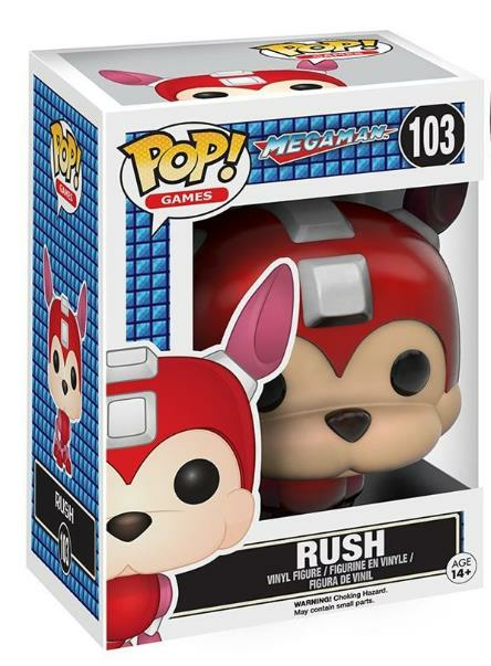 Funko Pop Games Megaman - Rush Model Collectable Figurine Statue No 103