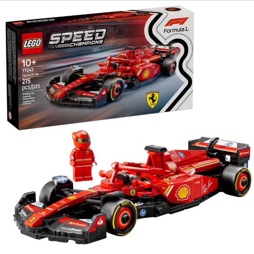 Lego Speed Champions Ferrari SF-24 F1® Race Car 77242