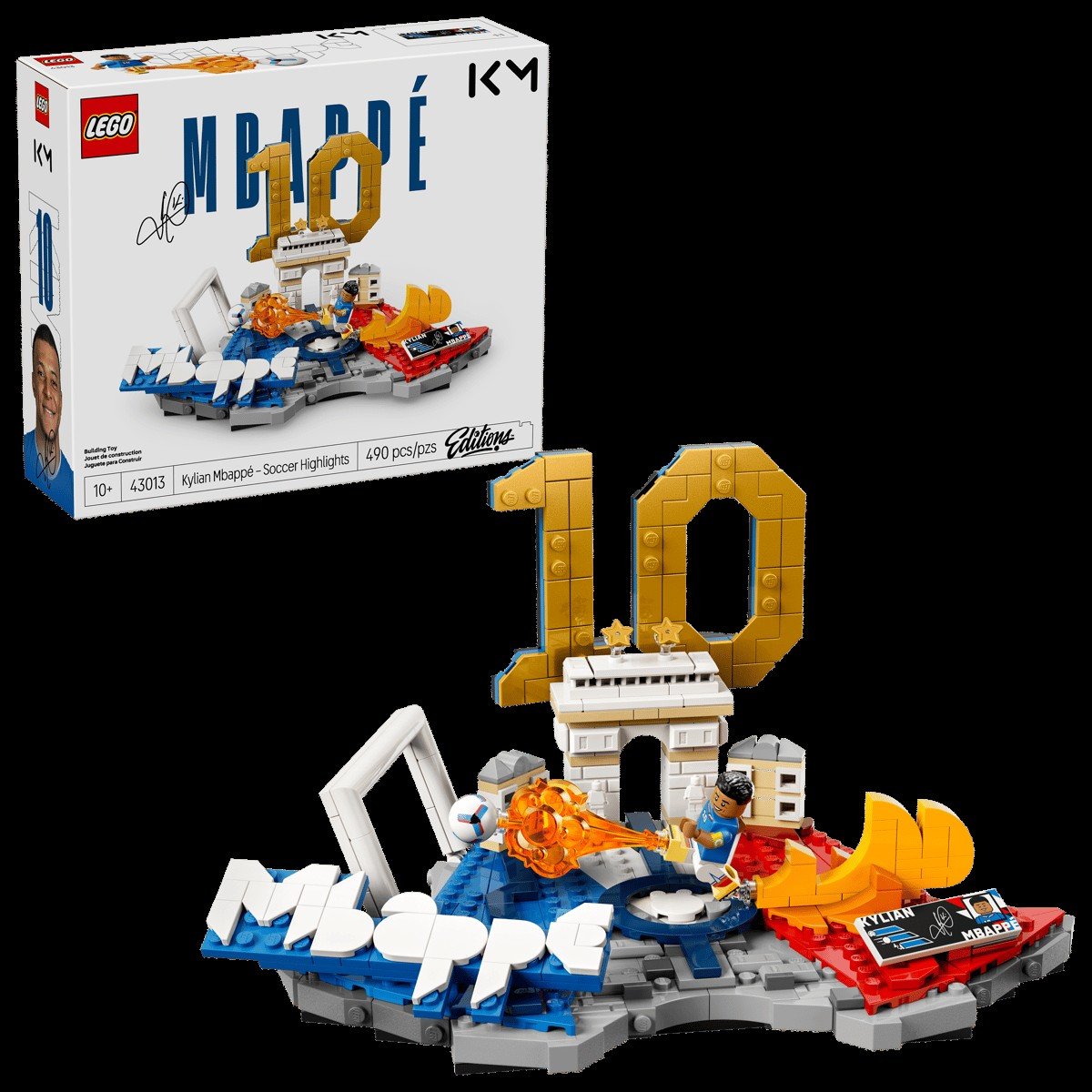 Lego Editions Kylian Mbappé – Football Highlights 43013