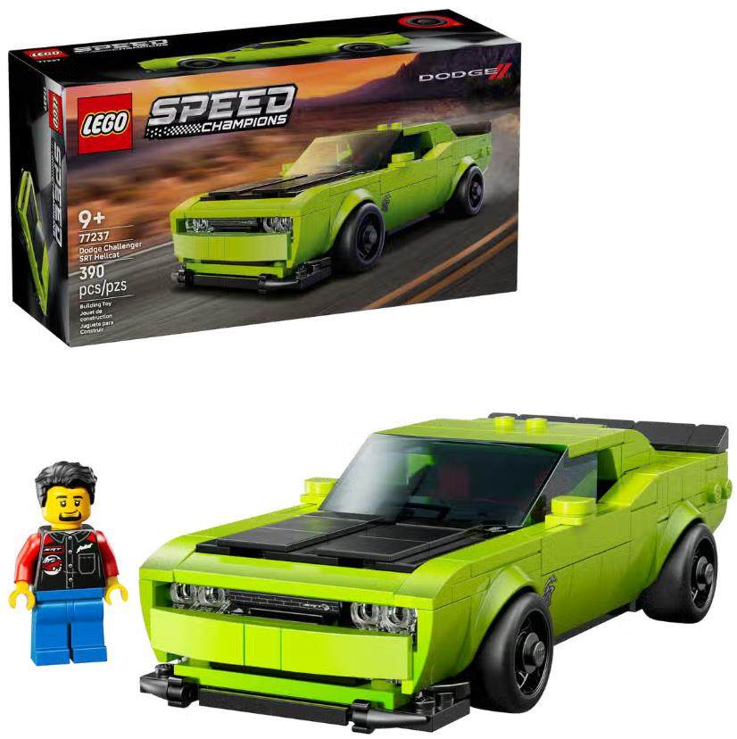 Lego Speed Champions Dodge Challenger SRT Hellcat Sports Car 77237