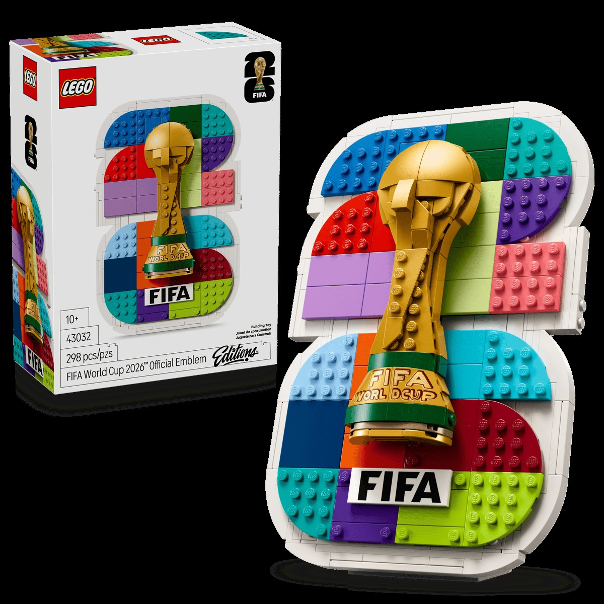 Lego Editions FIFA World Cup 2026 Official Emblem 43032