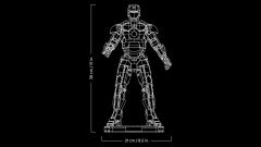 Lego Marvel Iron Man Mark 3 Collectors' Edition 76344