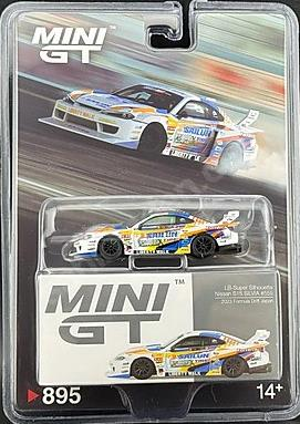 Mini GT Nissan LB-Super Silhouette S15 SILVIA #555 2023 Formula Drift Japan 895 BL