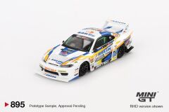 Mini GT Nissan LB-Super Silhouette S15 SILVIA #555 2023 Formula Drift Japan 895 BL