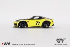 Mini GT Nissan Z LB NATION WORKS Ikazuchi Yellow 826 BL