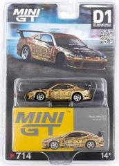 Mini GT Nissan Silvia (S15) Top Secret D1GP 714 BL