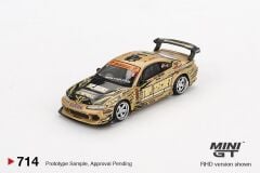 Mini GT Nissan Silvia (S15) Top Secret D1GP 714 BL