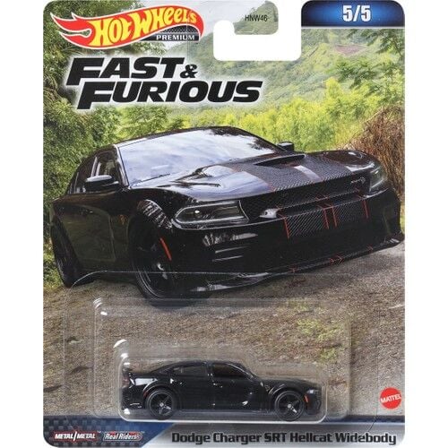 Hot Wheels Fast & Furious Premium Dodge Charger SRT Hellcat Widebody HNW50