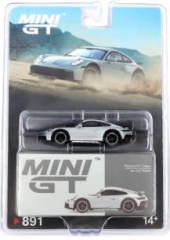 Mini GT Porsche 911 Dakar Ice Gray Metallic 891 BL