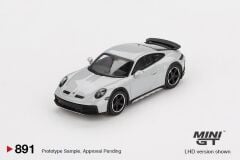 Mini GT Porsche 911 Dakar Ice Gray Metallic 891 BL