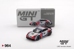 Mini GT Porsche 911 Dakar Ice Grey Metallic