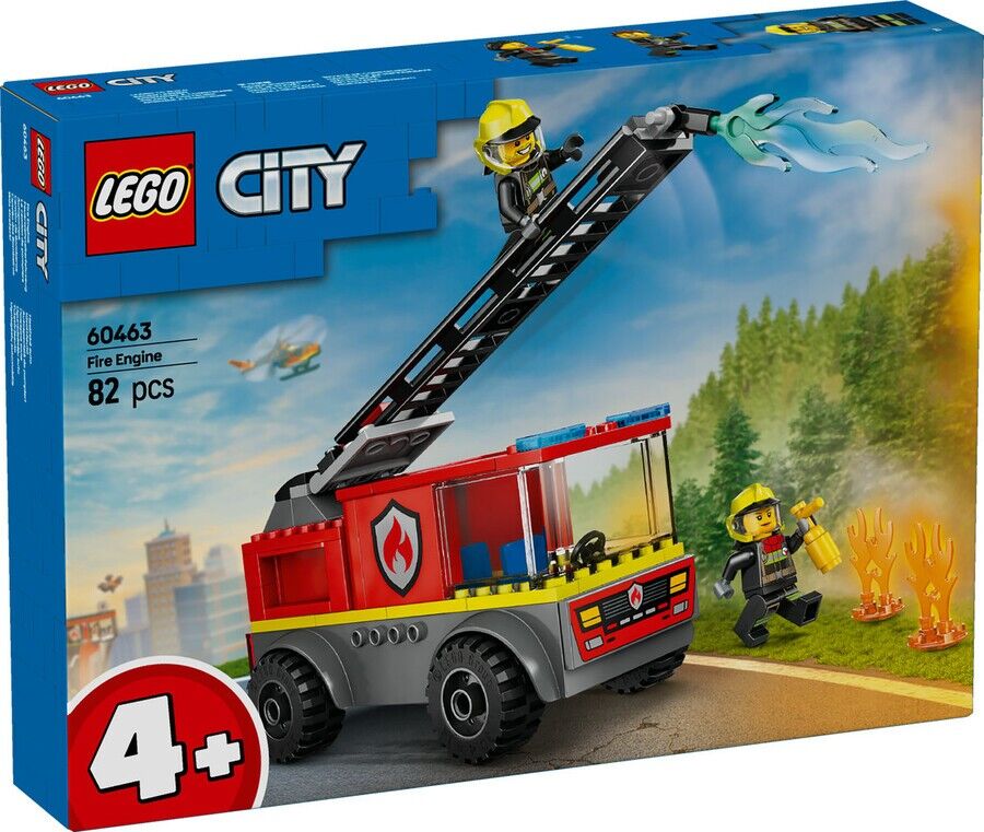 Lego City Merdivenli İtfaiye Kamyonu 60463