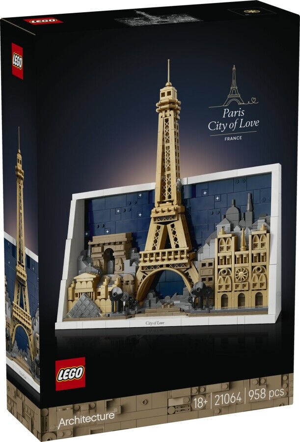 Lego Architecture Paris Aşıklar Şehri 21064