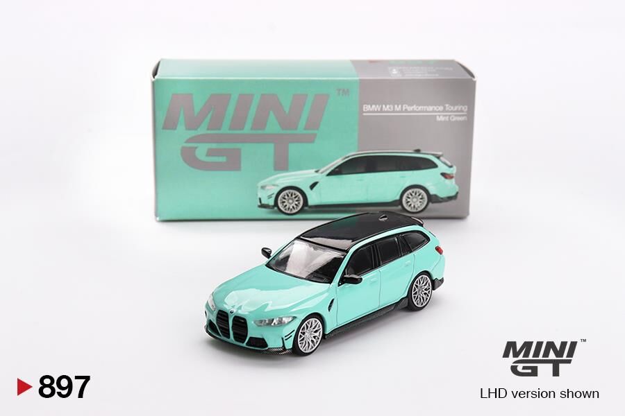 Mini GT BMW M3 M Performance Touring Mint Green 897