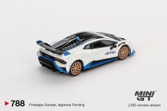 Mini GT Lamborghini Huracán STO Bianco Asopo 788