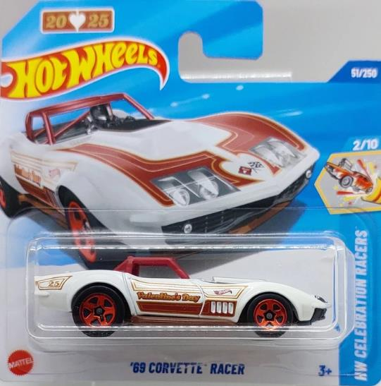 Hot Wheels Tekli Arabalar '69 Corvette Racer HYX01
