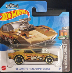 Hot Wheels Tekli Arabalar 68 Corvette Gas Monkey Garage HKH23 (Dream Garage)