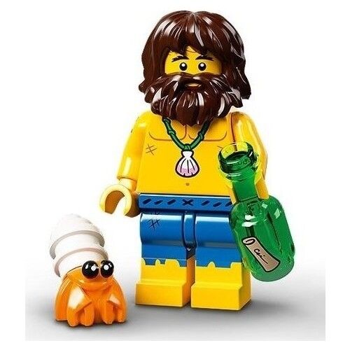 Lego Minifigür - Seri 21 - 71029 - 3 Shipwreck Survivor