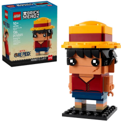 Lego Brickheadz One Piece Monkey D. Luffy Figure 40799