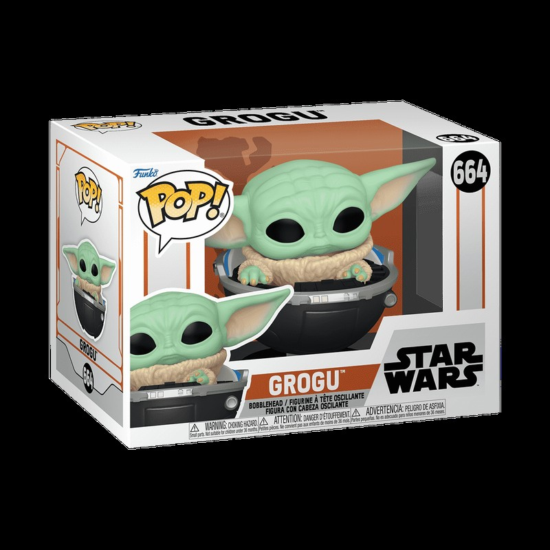 Funko Pop Star Wars Grogu in Hovering Pram 664