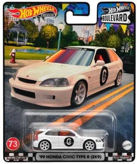 Hot Wheels Premium Boulevard '99 Honda Civic Type R (EK9) HKF19