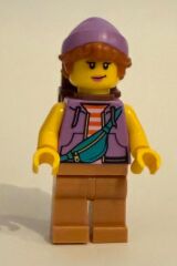 Orjinal Lego Minifigür Backpacker