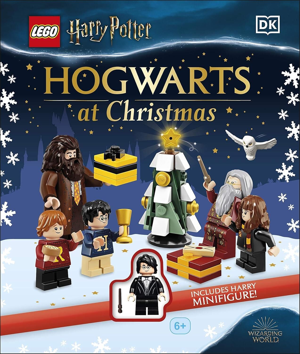 Lego Harry Potter Hogwarts At Christmas Book: with LEGO Harry Potter minifigure in Yule Ball robes