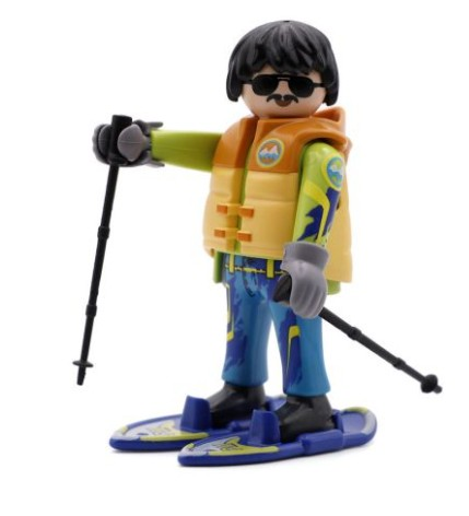 Playmobil Figures 71455 Series 25 - 3 Backcountry Skier