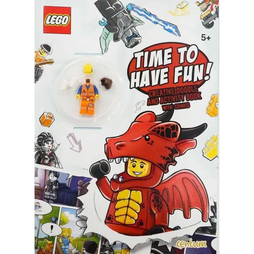 Lego Time to Have Fun: Creative Doodle and Activity Book