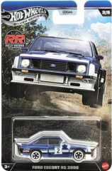 Hot Wheels Silver Series Rally Racers Ford Escort RS2000 JKX63