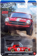 Hot Wheels Silver Series Rally Racers Honda S800 Racing JKX62