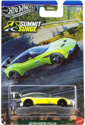 Hot Wheels Silver Series Summit Surge Aston Martin Vulcan JKX68