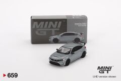 Mini GT Honda Civic Type R Sonic Gray Pearl 2023 659