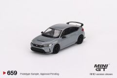 Mini GT Honda Civic Type R Sonic Gray Pearl 2023 659