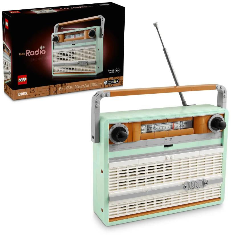Lego icons 10334 Retro Radyo