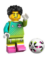 Lego Minifigür 71052 Seri 29 - 09 Football Goalkeeper