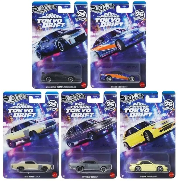 Hot Wheels Fast & Furious Tokyo Drift HNR88 979M