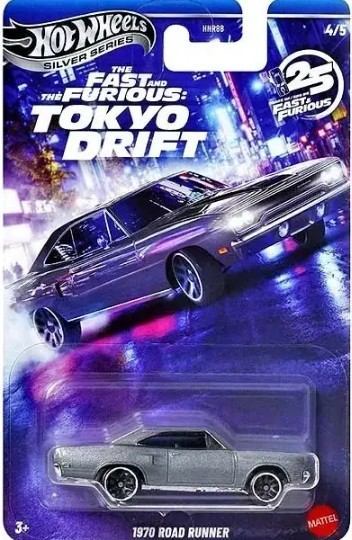 Hot Wheels Fast & Furious Tokyo Drift - 1970 Road Runner JKX08