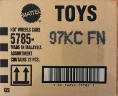 Hot Wheels Kısa Karton 72'li Kutu 5785-97KCFN