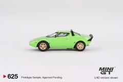 Mini GT Lancia Stratos HF Stradale Verde Chiaro - 625