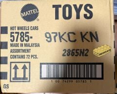 Hot Wheels Kısa Karton 72'li Kutu 5785-97KCKN
