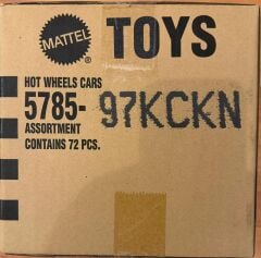 Hot Wheels Kısa Karton 72'li Kutu 5785-97KCKN