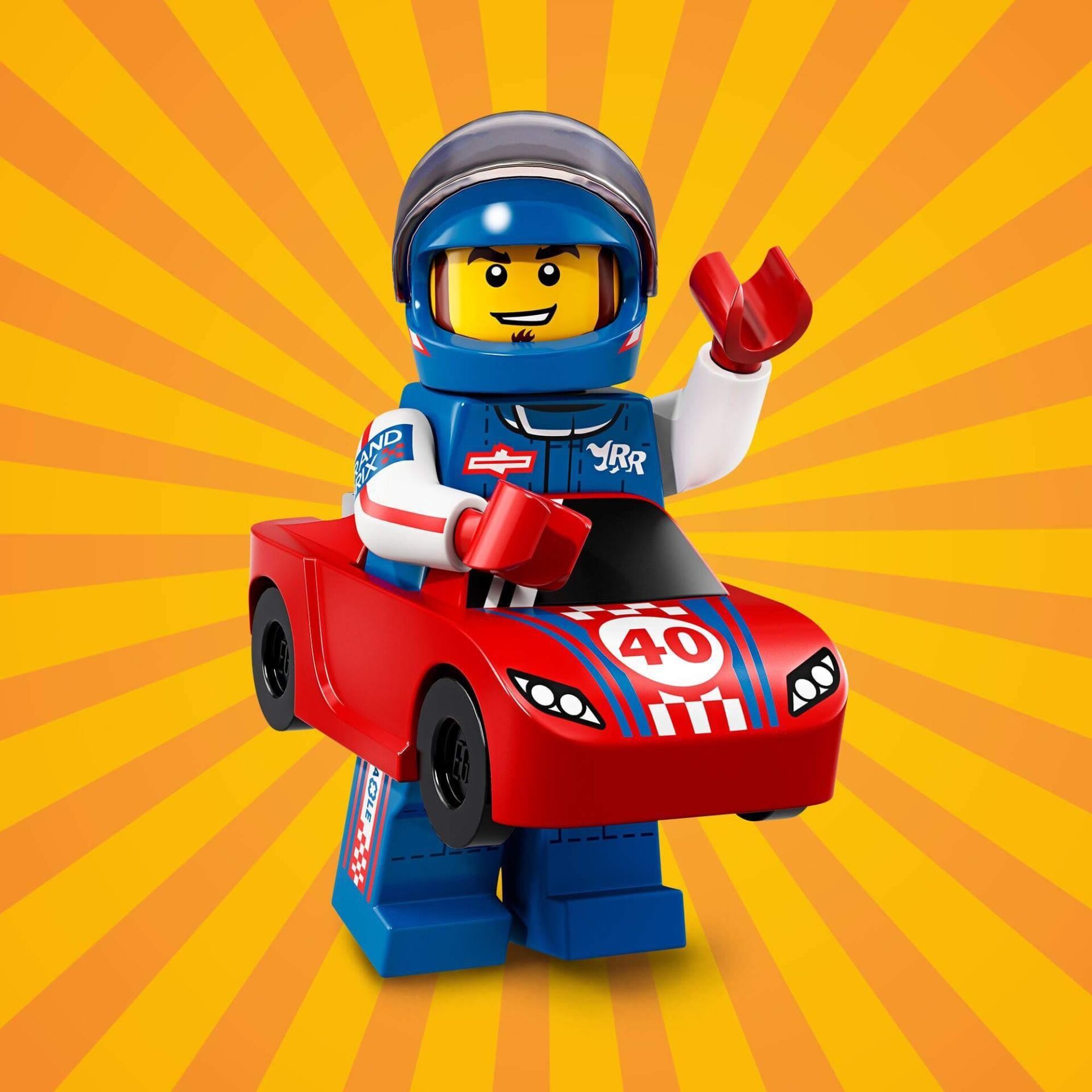 Lego 71021 Minifigure Series 18 - 13 Race Car Guy